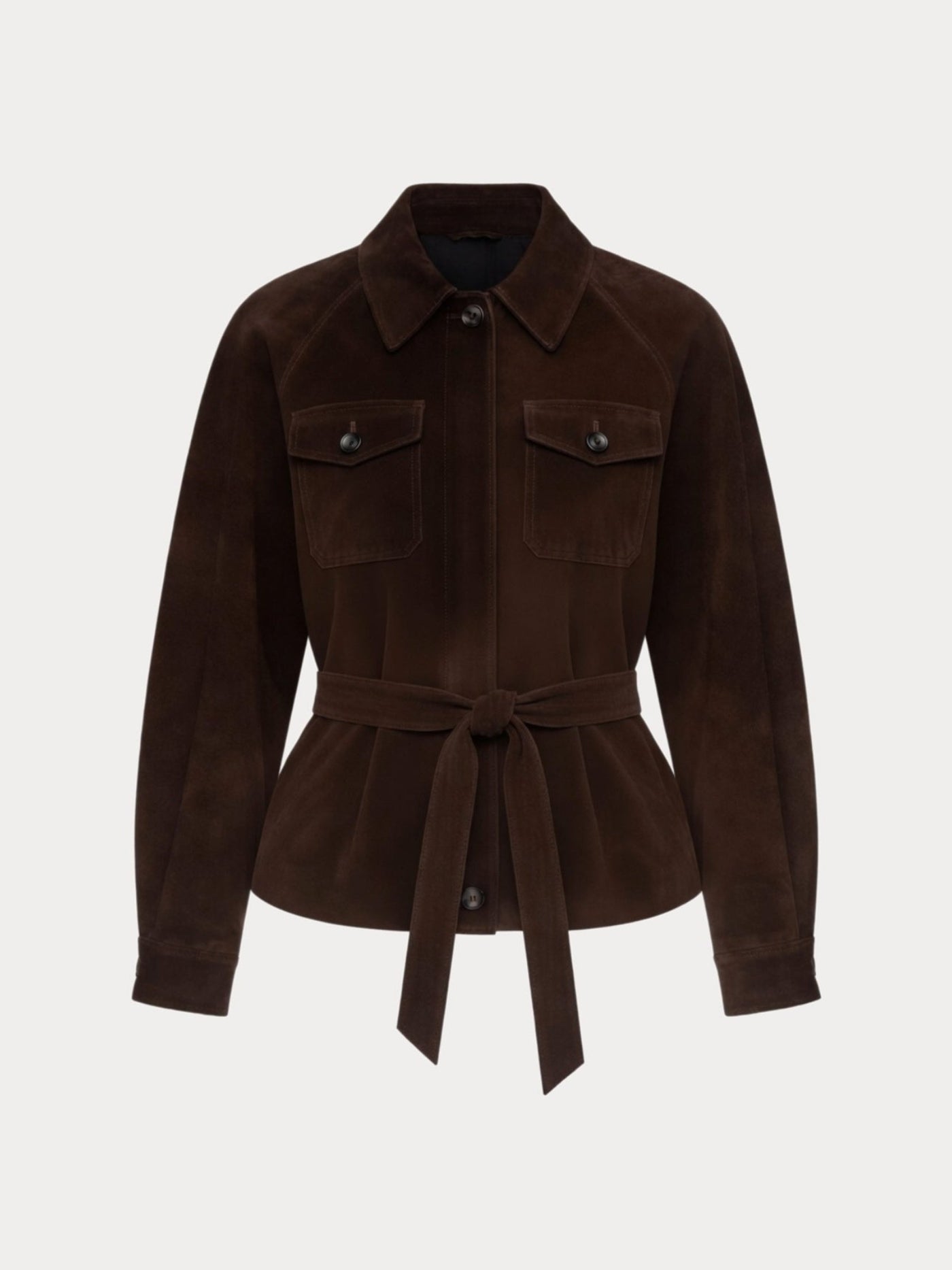 The Suede Overshirt