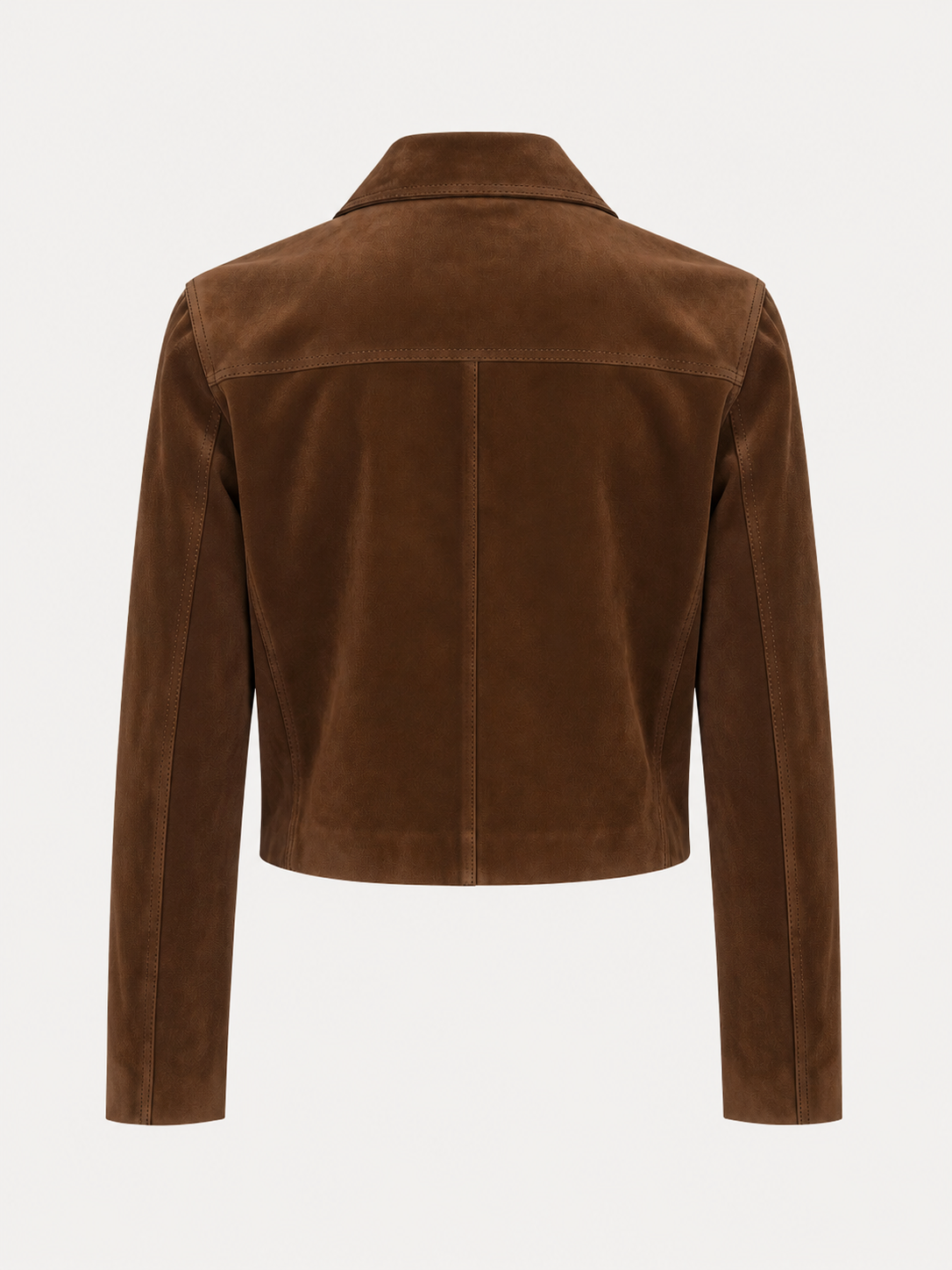 The Suede Crop Jacket