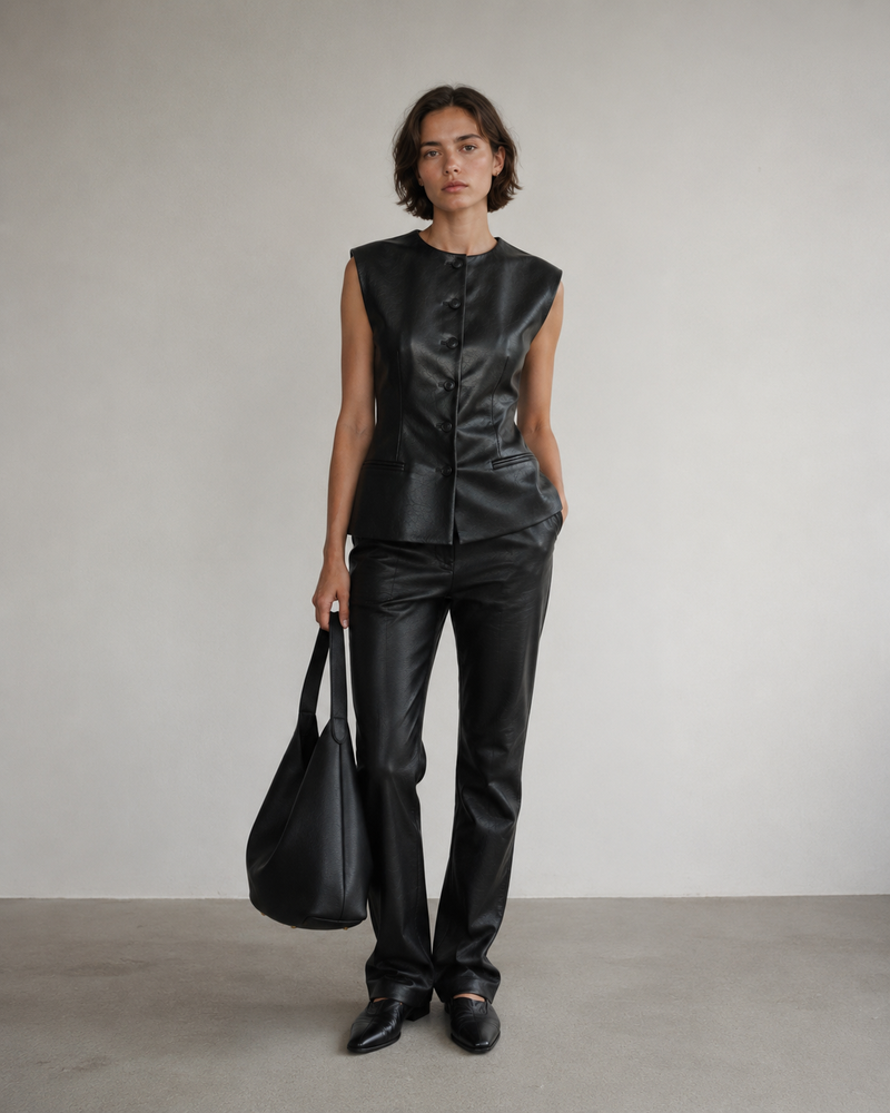 The Button Up Vest