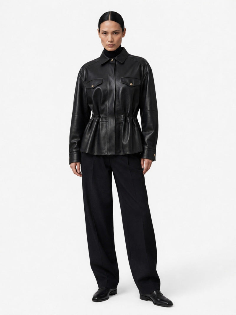 The Gathered Overshirt