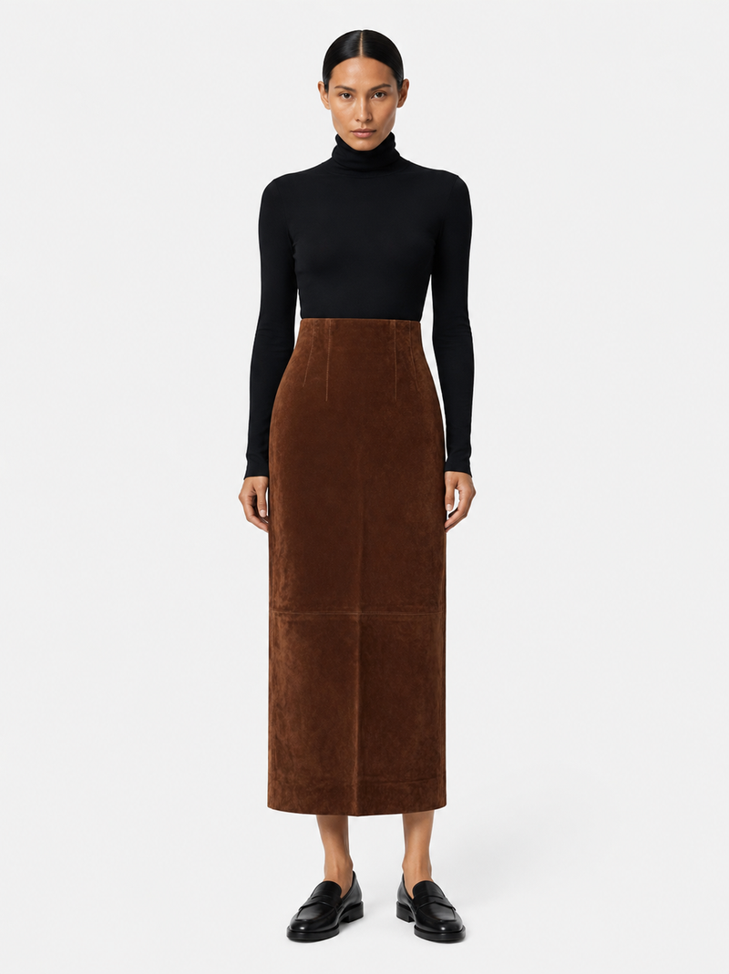 The Suede Skirt