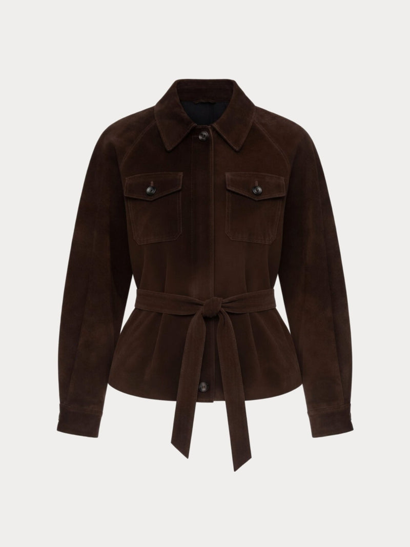 The Suede Overshirt