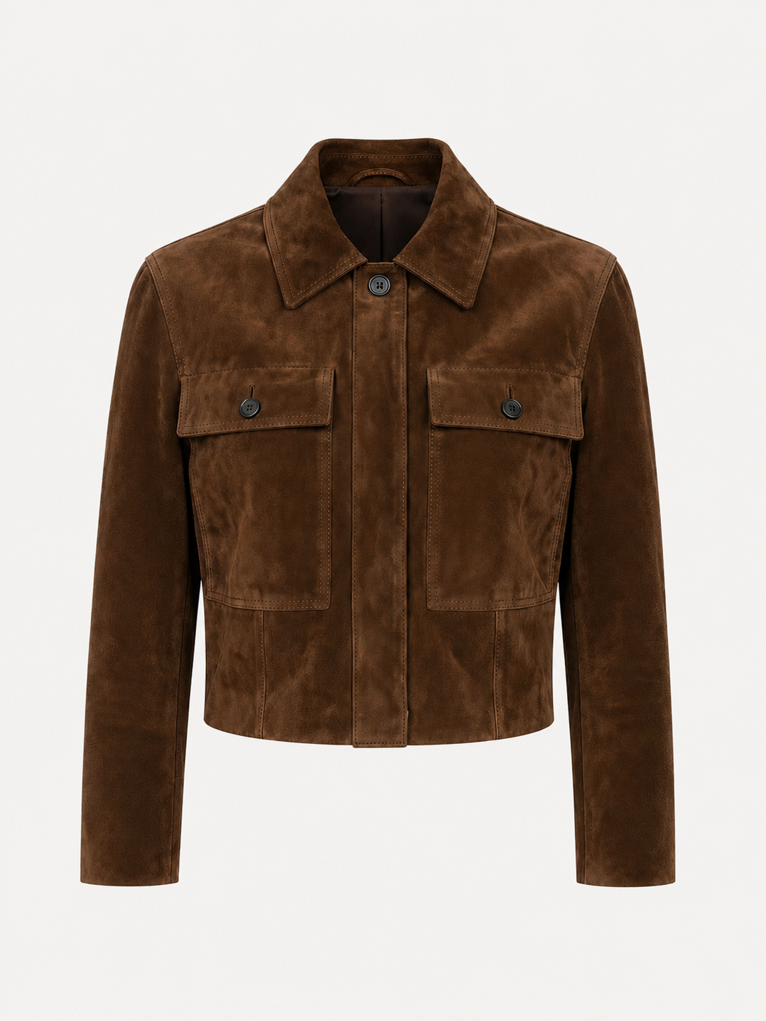 The Suede Crop Jacket