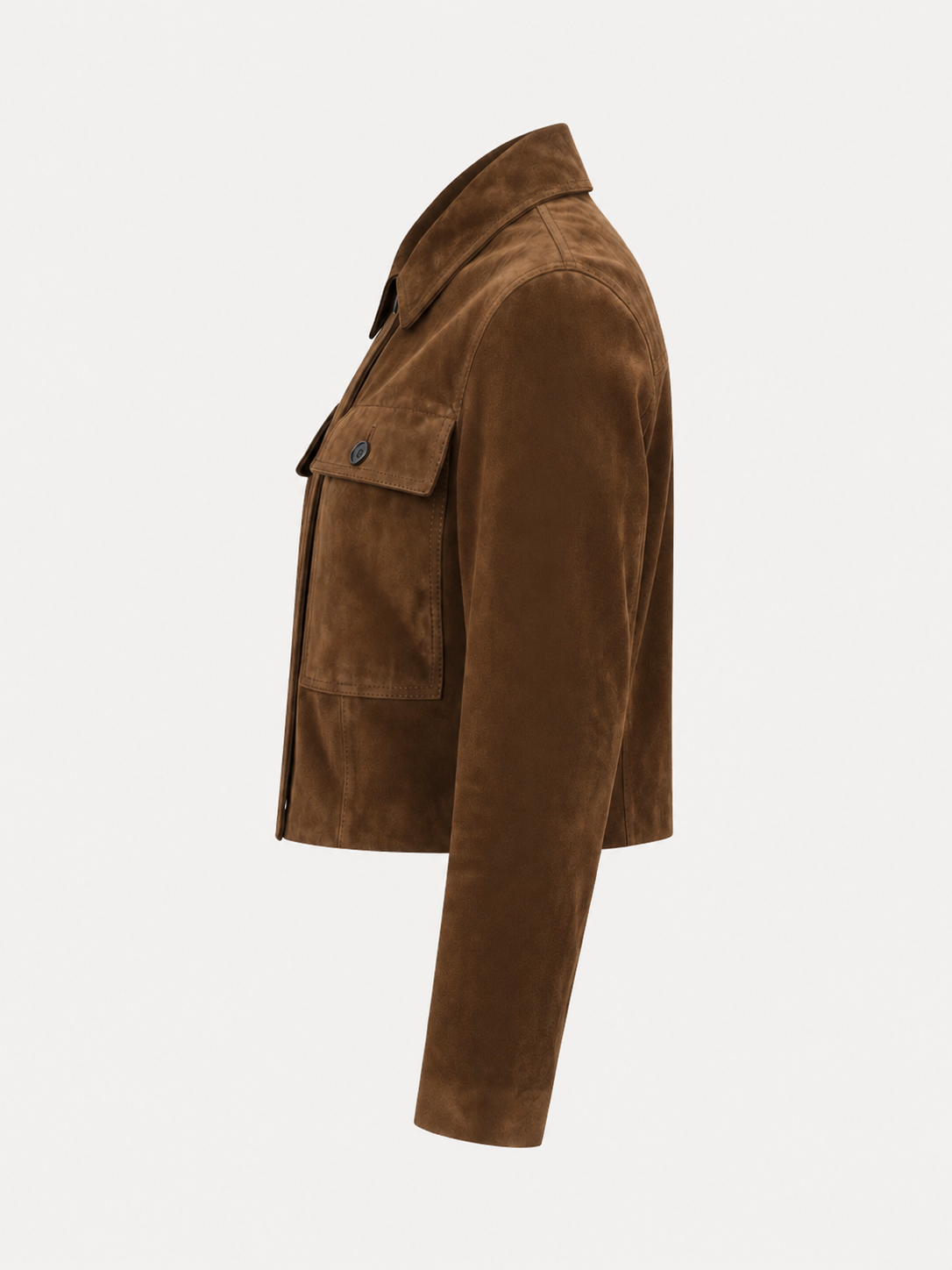 The Suede Crop Jacket